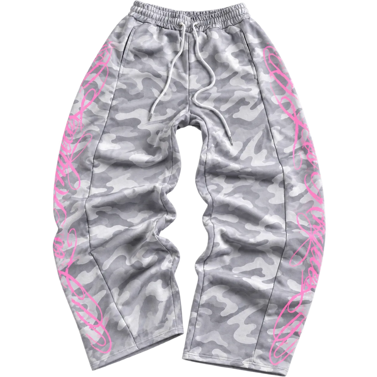 Calça Camo Pink Y2K