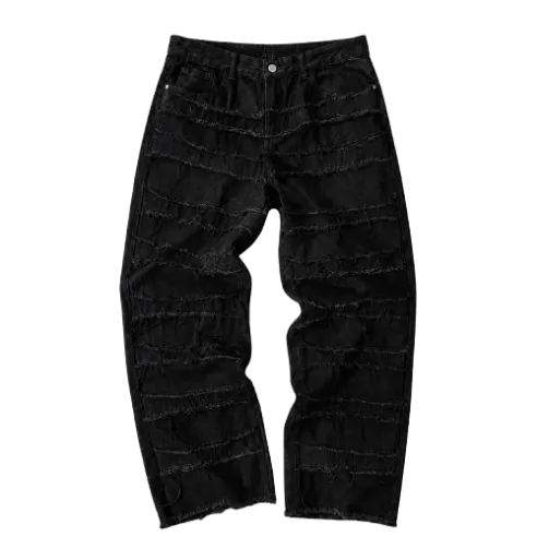 Calça Black Destroyed Urban Y2K