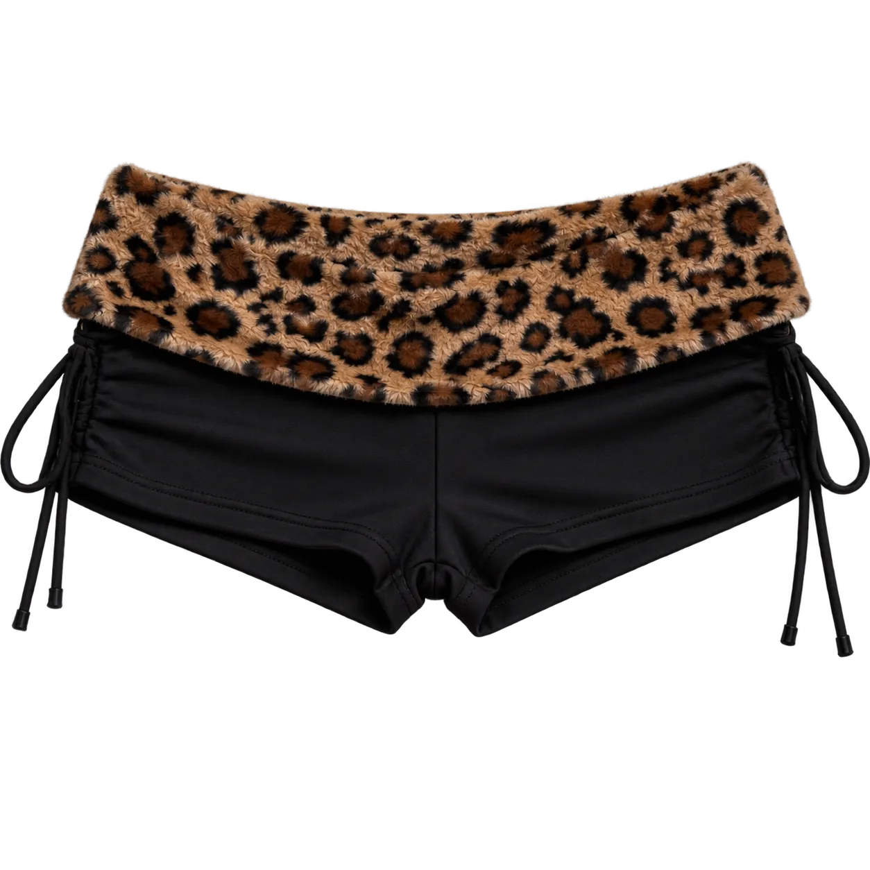 Short Leopard Y2K