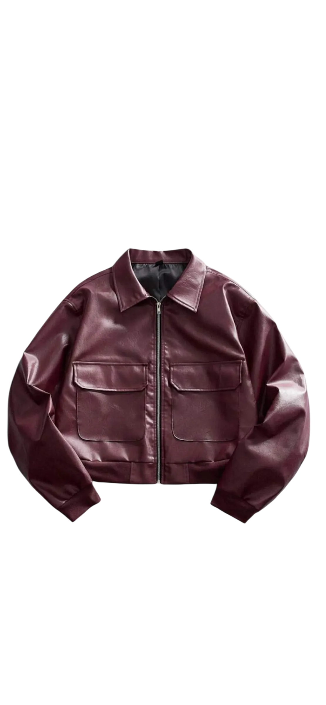 Jaqueta Cherry Leather 2000s