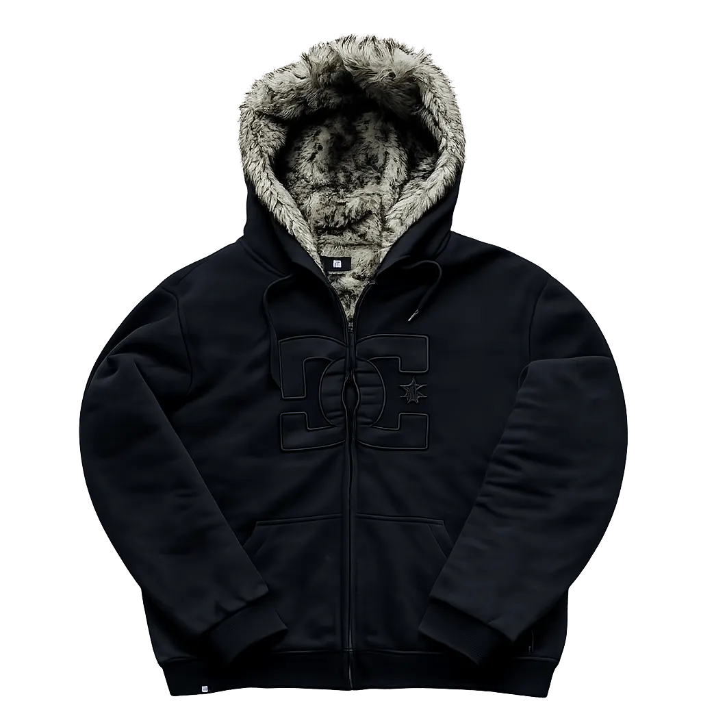 Jaqueta Fleece Hood DC Core Y2K
