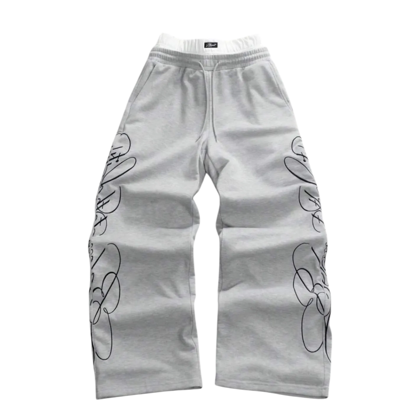 Calça Moletom Cinza Signature